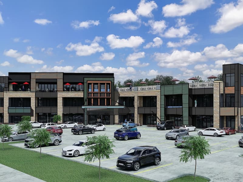 New Construction Retail and Rooftop Restaurant Space with I-10 Visibility