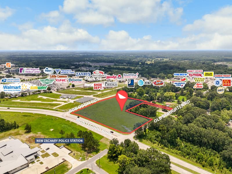 Development Opportunity with Triple Frontage near Walmart