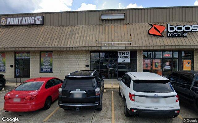 Street view of 554, 556, 558 Lapalco Blvd, 4,960 SF strip center in Gretna, LA