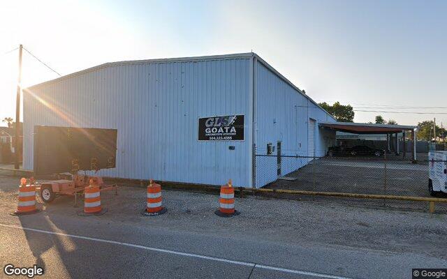Street view of 4612 4th St, 9,909 SF warehouse in Marrero, LA