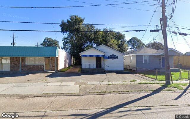 Street view of 1808 Franklin St, 987 SF medical office building in Gretna, LA