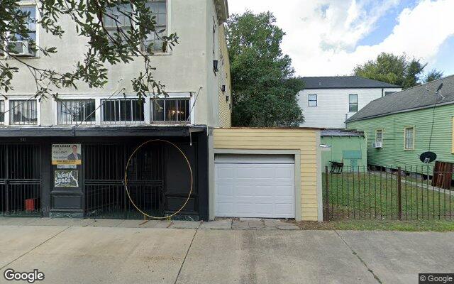 Street view of 935 Teche St, 4,828 SF mixed-use building in New Orleans, LA
