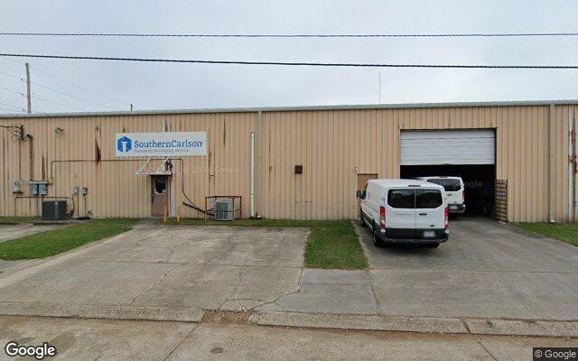 Street view of 140 Laitram Lane, 8,426 SF industrial/warehouse building in New Orleans, LA