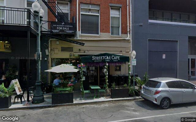 Street view of 312 St Charles Ave, 7,600 SF mixed-use building in New Orleans, LA
