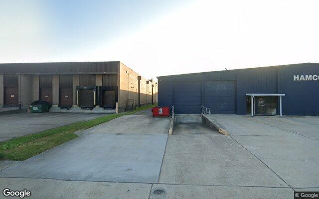 Street view of 801, 805 Distributors Row, 21,600 SF industrial/warehouse building in New Orleans, LA