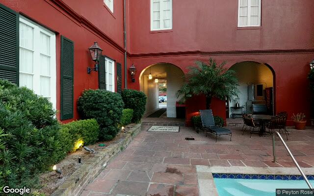 Street view of 1234 Chartres St, 51,232 SF hotel in New Orleans, LA