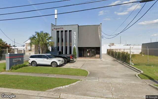 Street view of 3316 Florida Ave, 3,268 SF office building in Metairie, LA