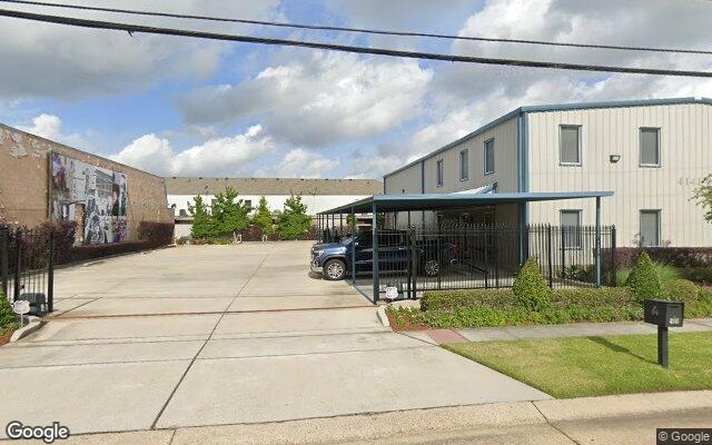 Street view of 4141 California Avenue, 6,400 SF industrial/warehouse building in Kenner, LA