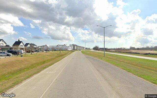 Street view of 1906 Chemin Metairie Rd, 1.14 acres of land in Youngsville, LA