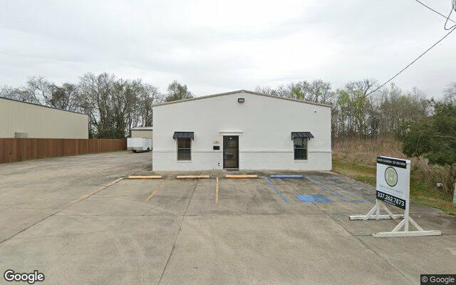Street view of 205 E Angus Dr, 6,400 SF warehouse in Youngsville, LA