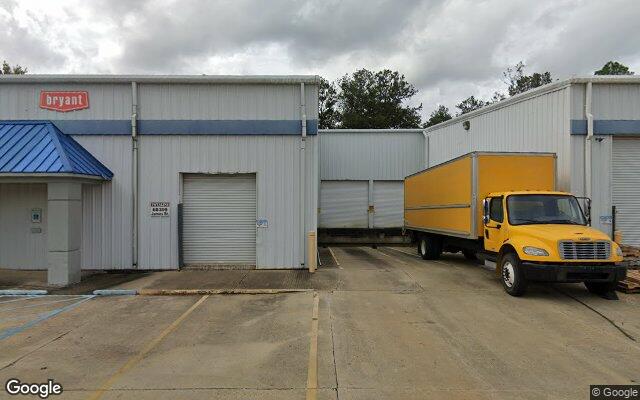 Street view of 68399 James Street, 22,240 SF industrial/warehouse building in Mandeville, LA