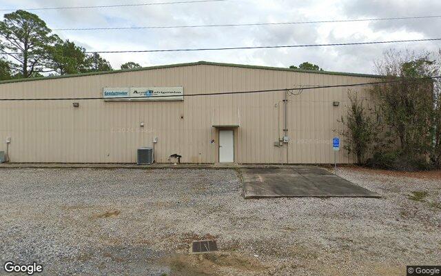 Street view of 1950 South Lane, 12,500 SF industrial/warehouse building in Mandeville, LA