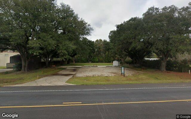 Street view of 18333 Magnolia Bridge Rd, 0.86 acres of land in Central, LA