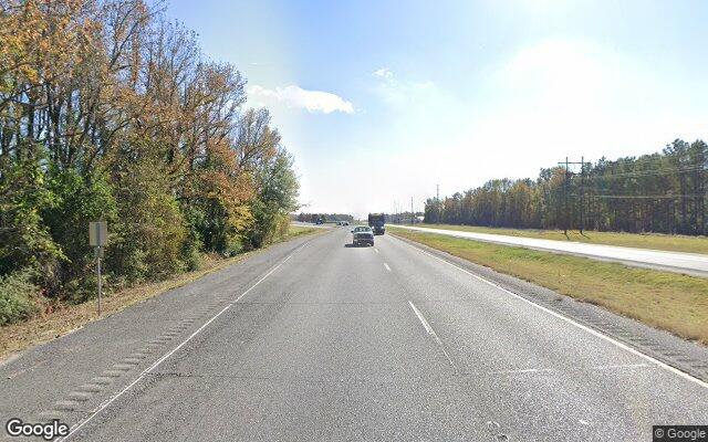 Street view of 15800 Blues Hwy, 56.8 acres of land in Zachary, LA
